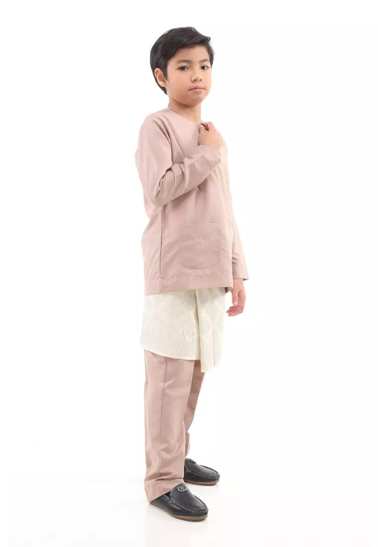 Baju Melayu Moden Teluk Belanga For Kids