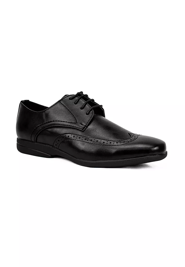 Discount on Mario D' boro Runway  shoes - SKU: Men's Formal With Lace Shoes MW 22228 Black C17