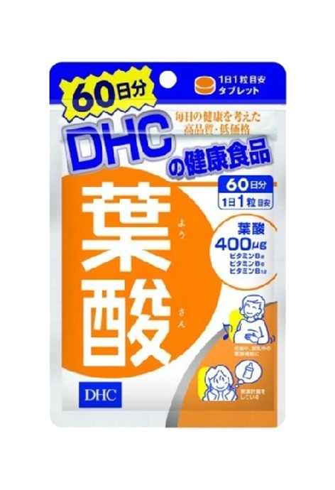 DHC DHC supplements Folic acid vitamin B 60 Tablets (60 days) Parallel Import 4511413405741