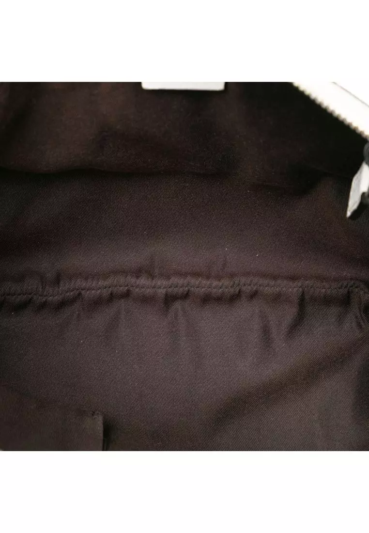 Pre-Loved Gucci Gg Canvas Web Crossbody