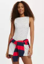 Classic Stripe Gardenia