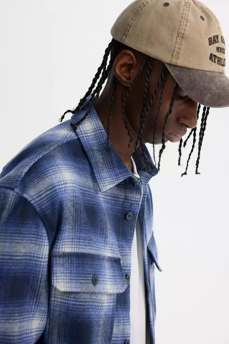 Regular Fit Flannel overshirt