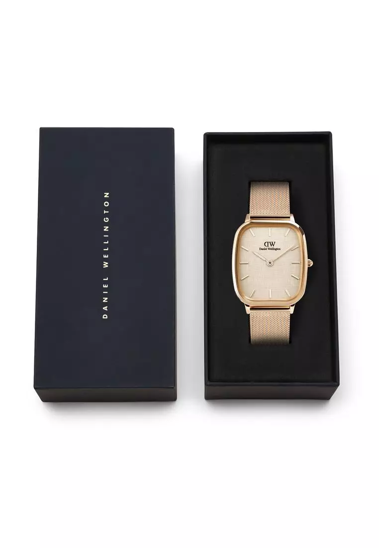 Marlon Melrose Linen - Men Watch stainless steel watch DW Official Authentic Original