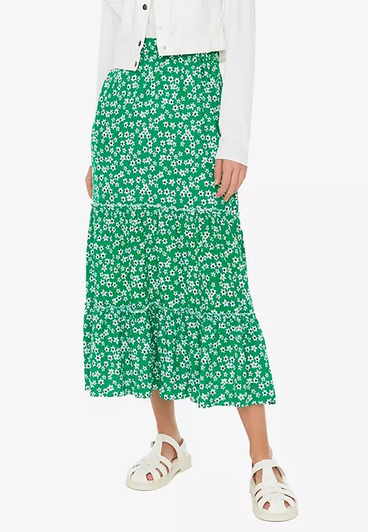 MODEST Viscose Printed Skirt