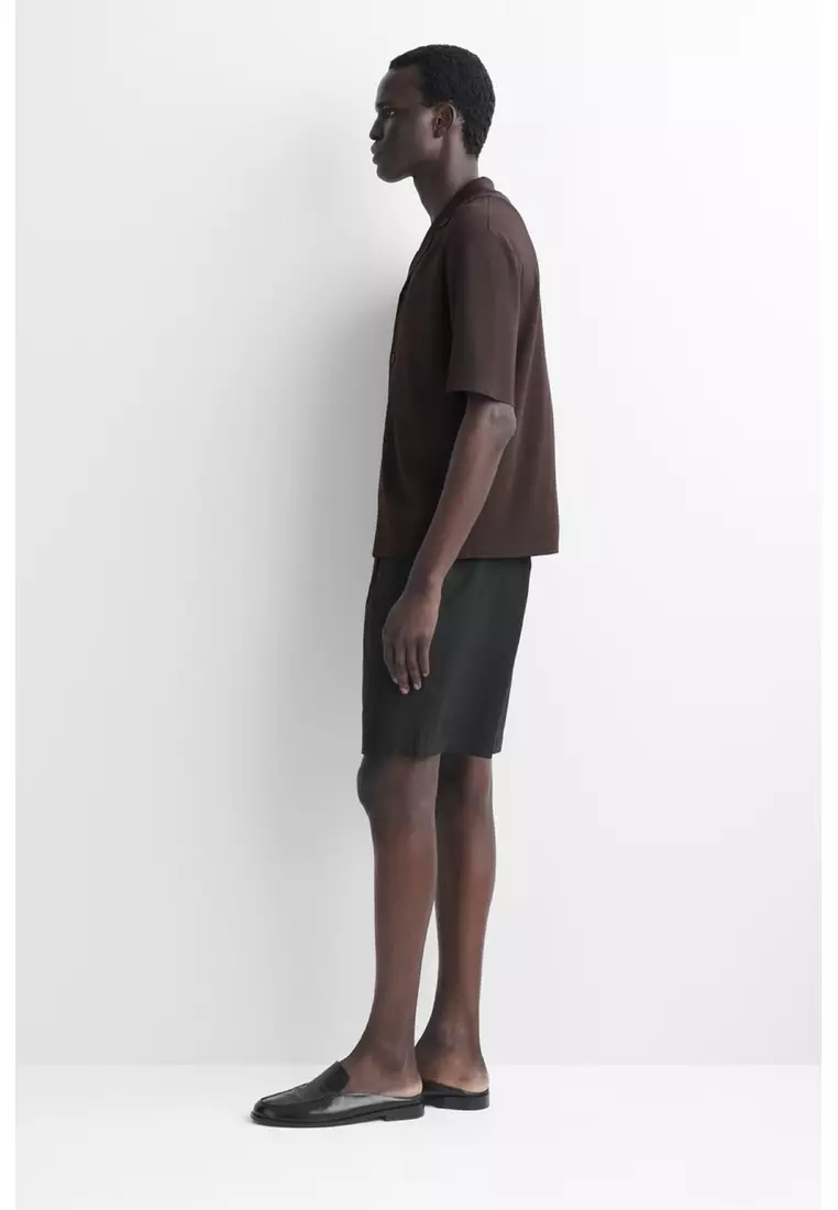 ELASTICATED COTTON SHORTS
