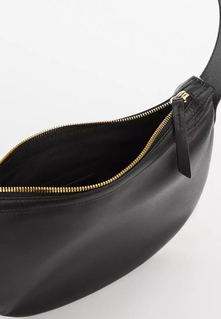 Mango leather flap online bag