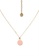 Marc Jacobs pink Enamel Logo Disc Pendant Necklace (nt) 8889CAC9F38688GS_1