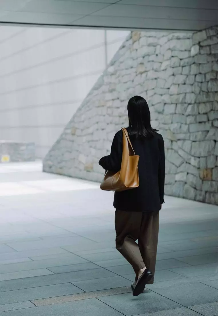 PANIER GRAND BAG tan brown