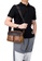 ENZODESIGN brown and multi ENZODESIGN Vintage Buffalo Leather Mini Shoulder Messenger Bag 22D98AC8A1634CGS_2