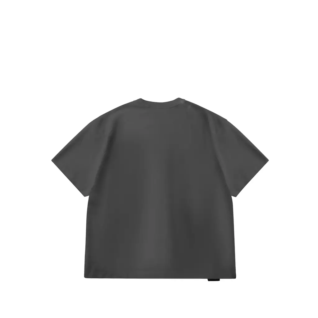 Poise 1.0 Short Sleeves Baju Kaos Lengan Pendek Relax Comfort - Abu Gelap