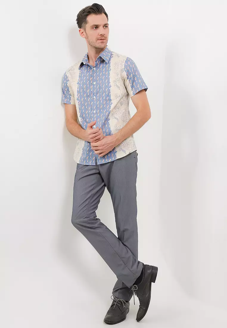 Men Shirt Slimfit Ss Rinangga