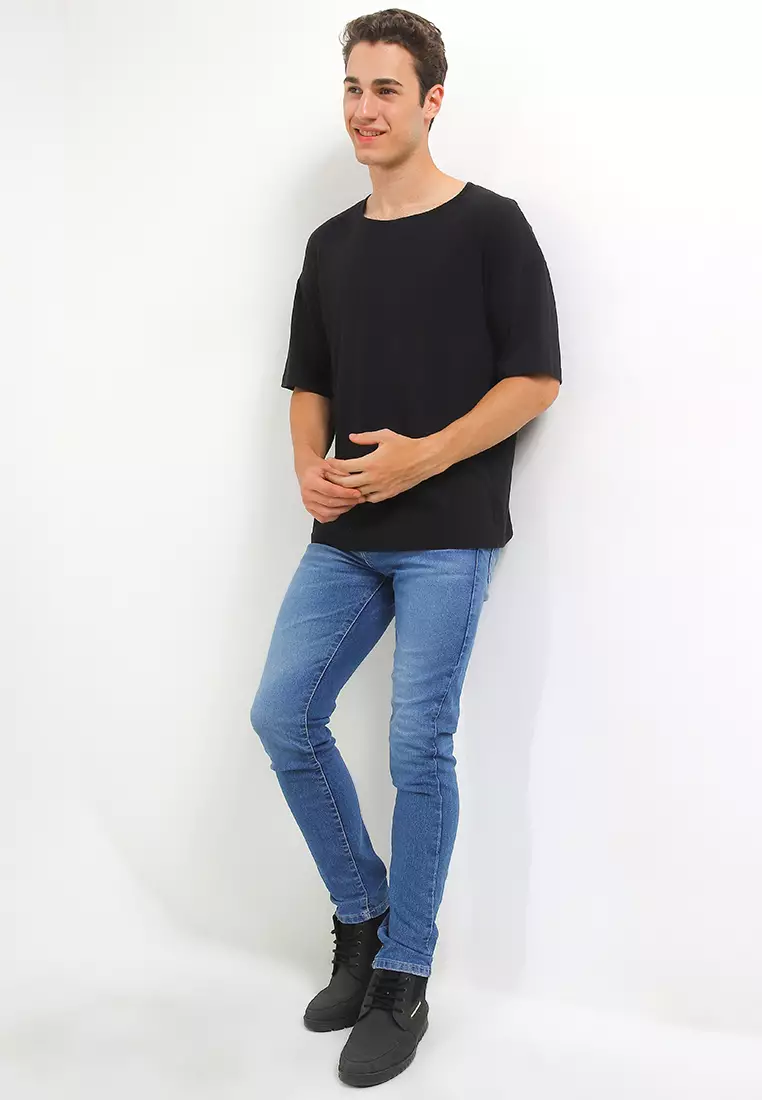 TRIPLE Celana Jeans Stretch Slim Fit