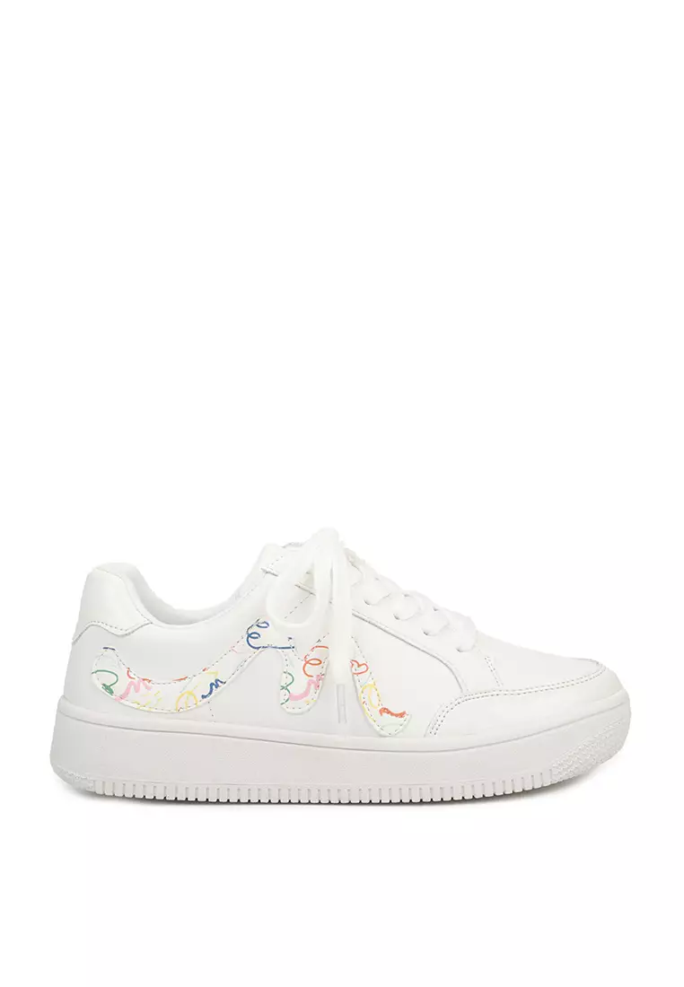 Spin Up Rounded Toe Sneakers