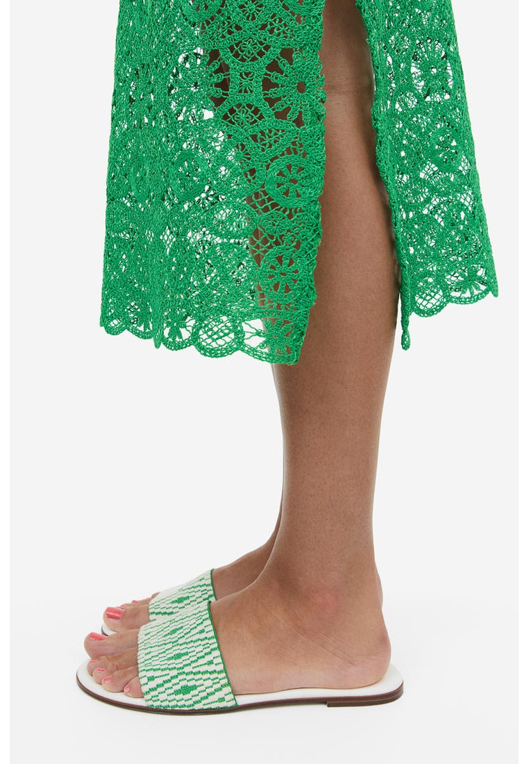 Jacquard-weave slides