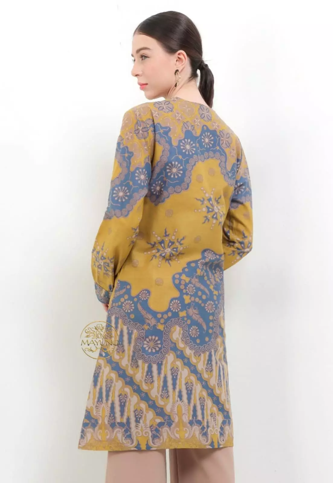 Tunik Batik Kawiswara Kuning Premium NLN