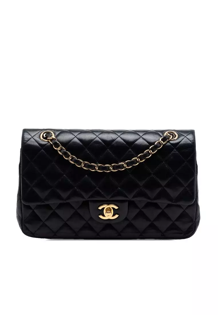Pre-Loved Chanel Medium Classic Lambskin Double Flap