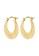 ELLI GERMANY gold Earrings Creoles Structure Trend Blogger Striking Gold Plated 4AB27AC6AD615FGS_4