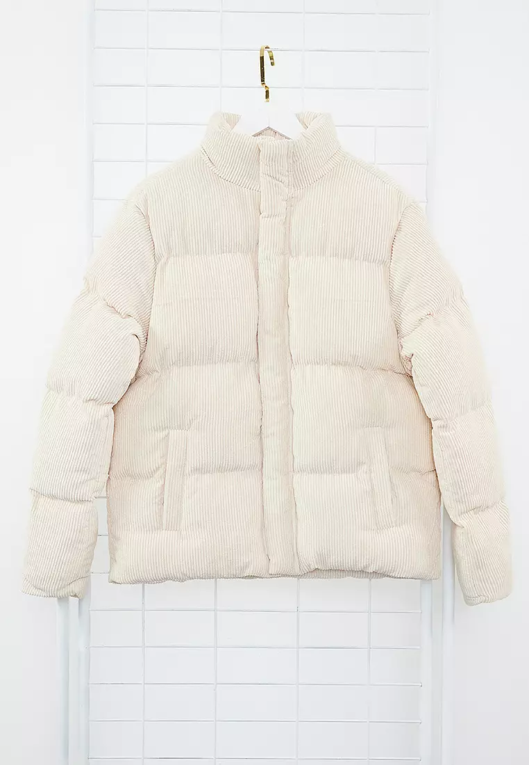 Corduroy Puffer Jacket