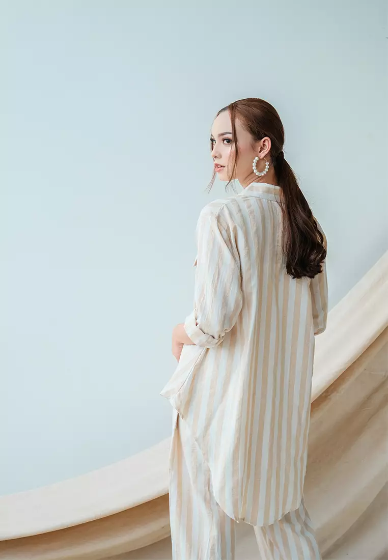 Setelan Atasan Bawahan CIQA SET - CREAM