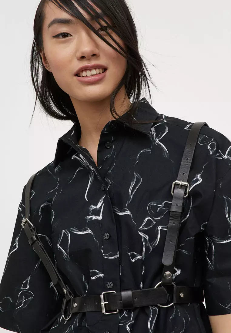 Buy H&M Oversized Shirt 2024 Online ZALORA