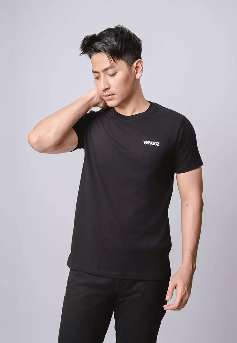 T-Shirt Minimal Logo Black