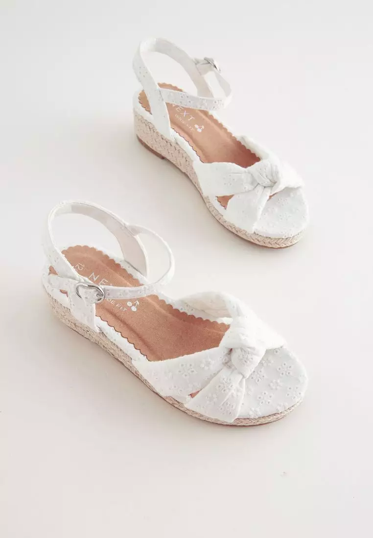 Buy NEXT Knot Detail Wedges 2024 Online ZALORA Singapore