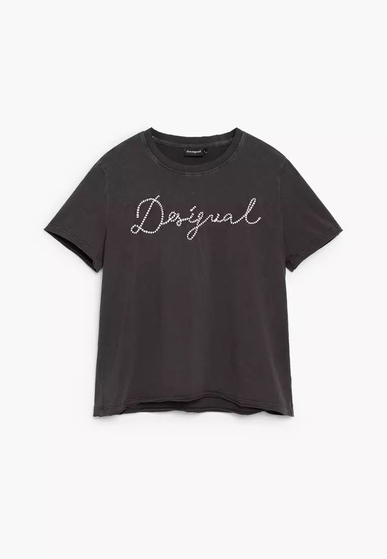 Text Print T-Shirt