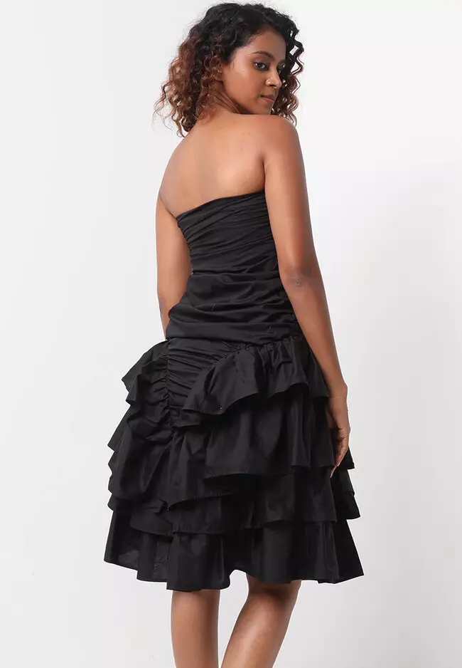 Desigual x Stella Jean: Ruched Dress