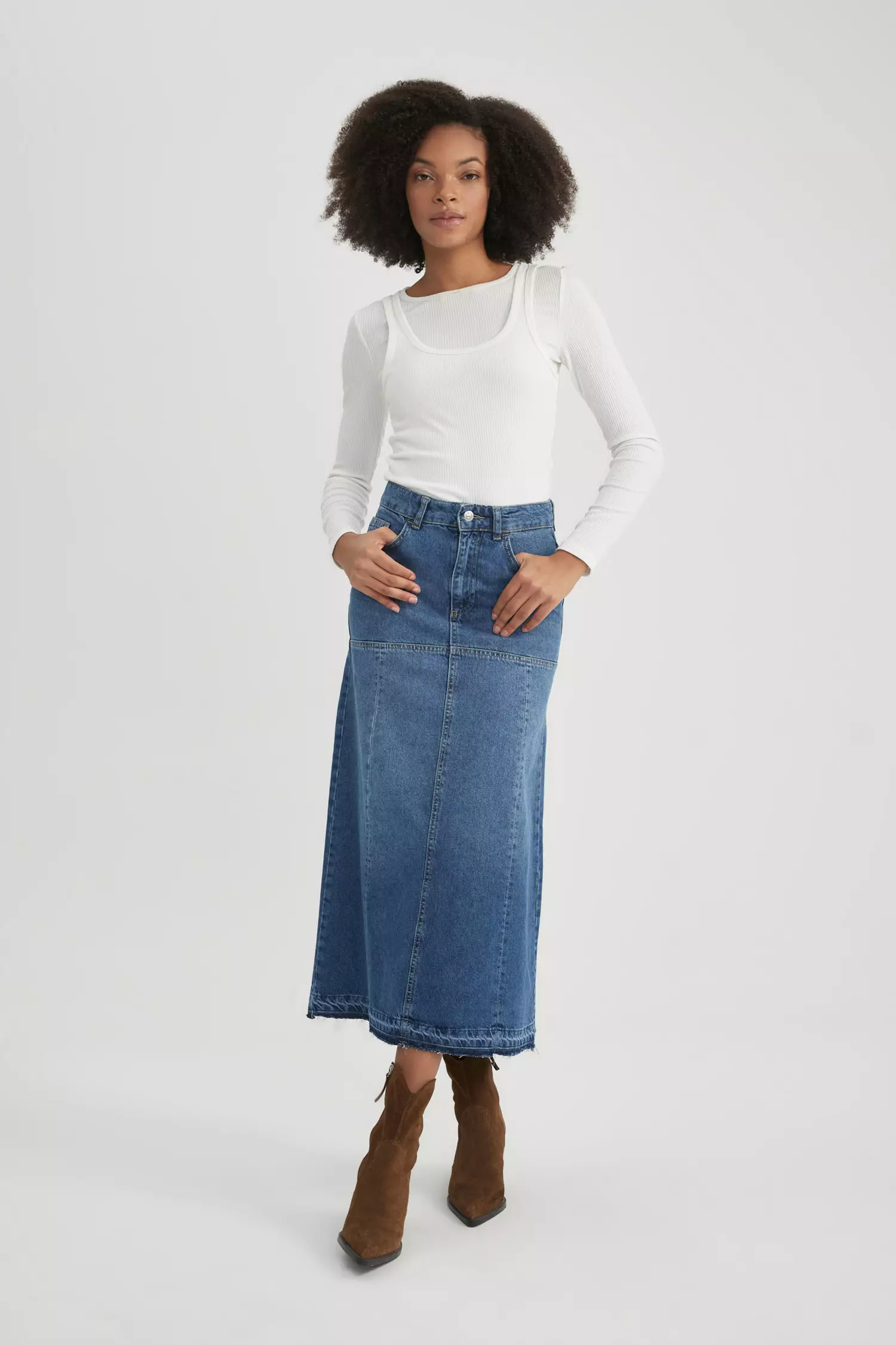 Midi skirt sales zalora