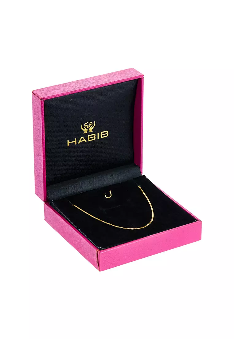 HABIB 999/24K Yellow Gold Necklace WWGC1211123