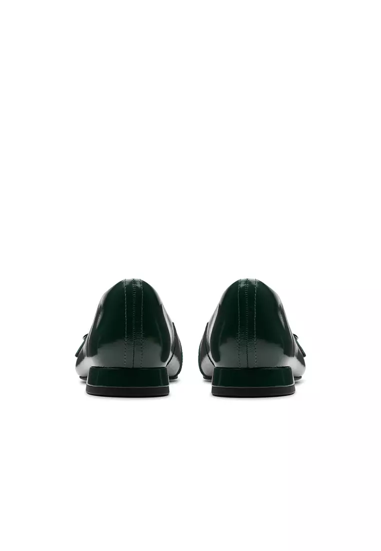 Womens Sensa15 Strap Ballerina - Dark Green