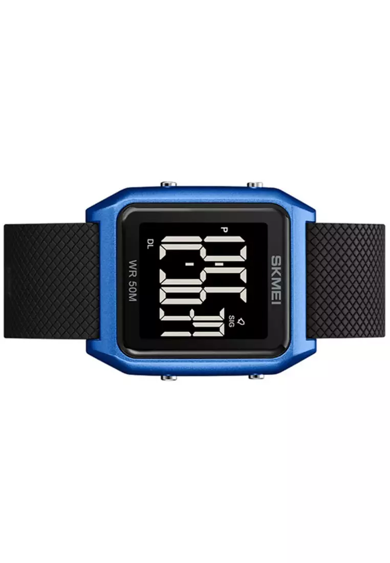 Jam Tangan Pria Digital Waterproof Many Function Strap Tali Material Silicone IR20 ORIGINAL