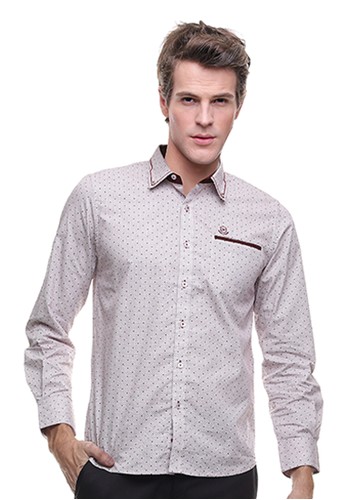 Jual Johnwin Lgs Slim Fit Kemeja Casual Active Lengan
