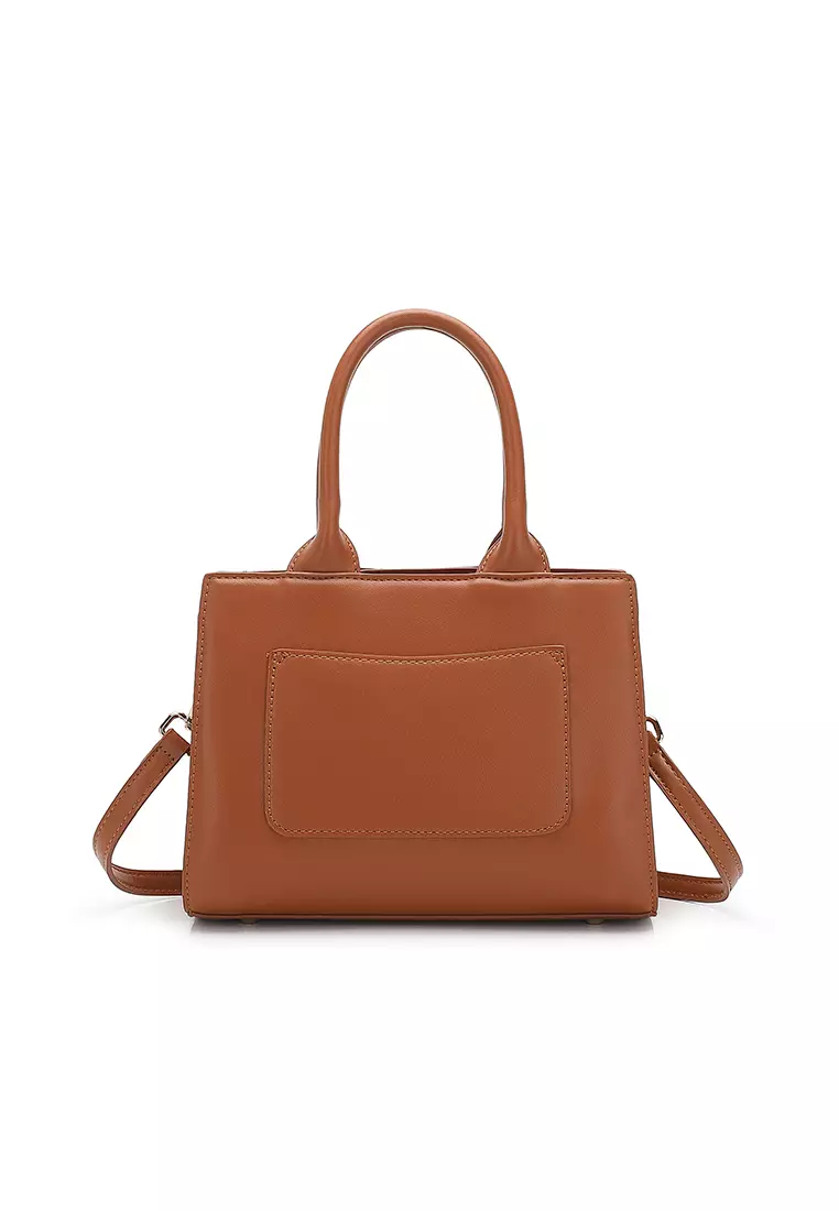 Women's Top Handle Bag / Sling Bag / Crossbody Bag / Shoulder Bag (Tas Tangan Wanita / Tas Selempang Wanita / Tas Bahu Wanita) - Putih