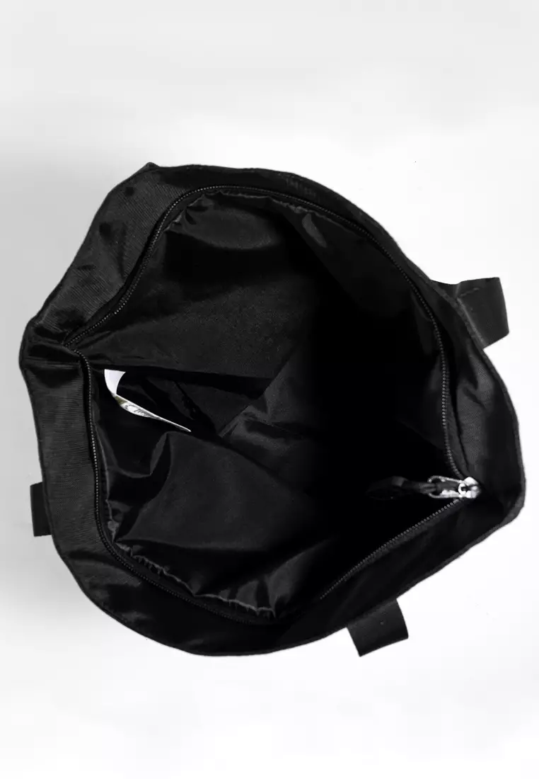 Pamole Totebag Tas Wanita Pria Penutup Resleting - Reta Series - Hitam