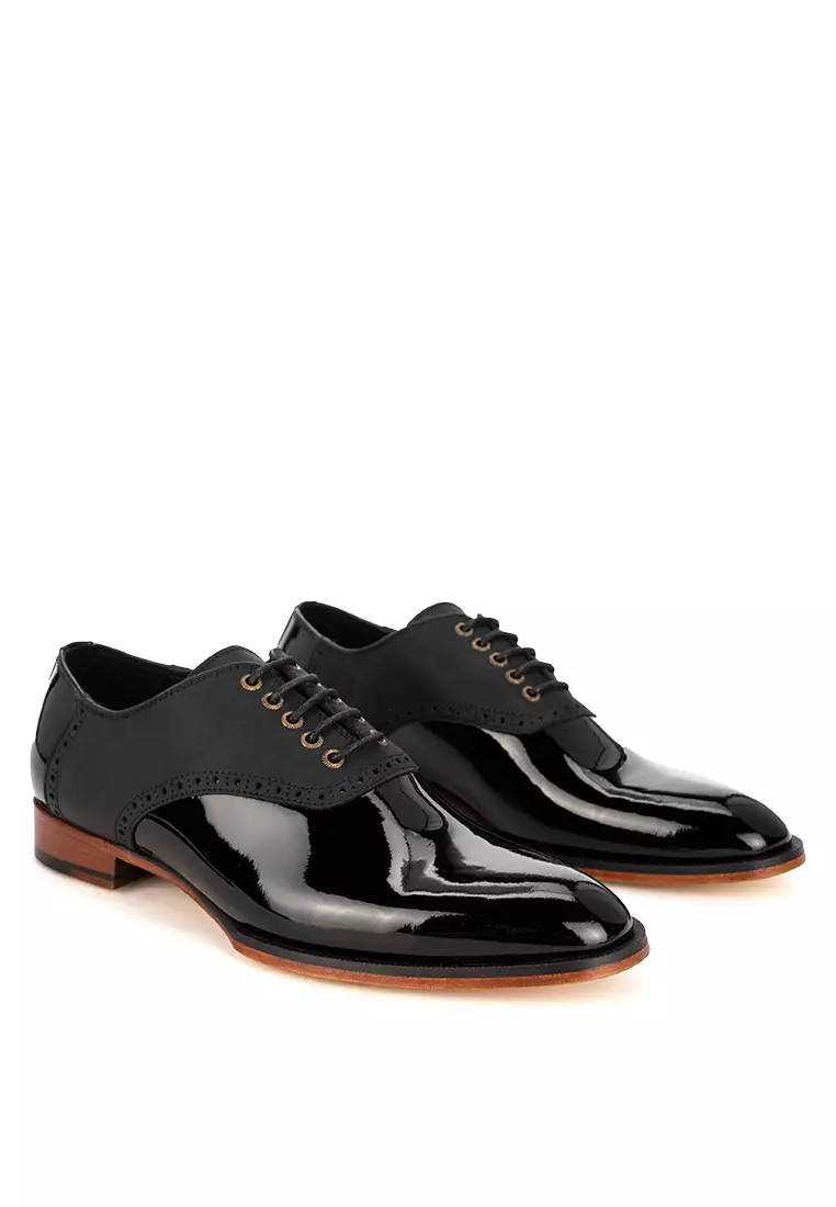 Buy Bristol Shoes Barlett Black Oxford Shoes 2026 Online 