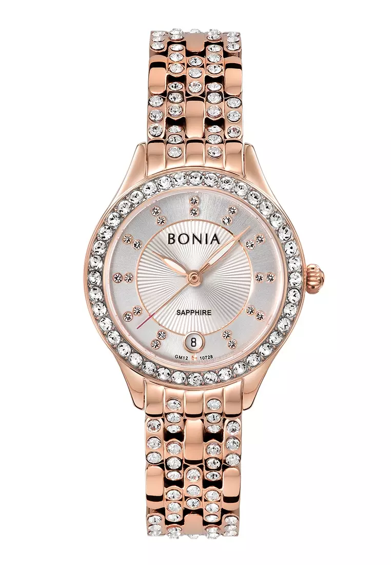 Bonia sapphire crystal ladies watch cheap