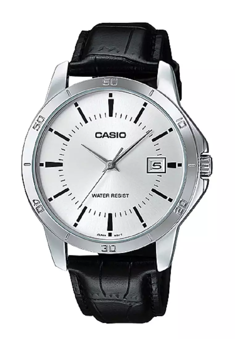 Jual Casio Casio Original Analog Mens Watch Jam Tangan Strap Kulit