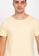 ZALORA BASICS yellow Raw Edge Wide Neck T-shirt EFD9DAA12C8A75GS_3