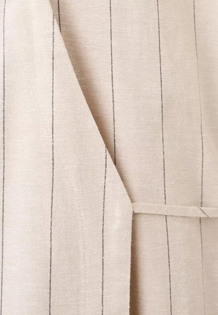 Striped Shirt Dress
