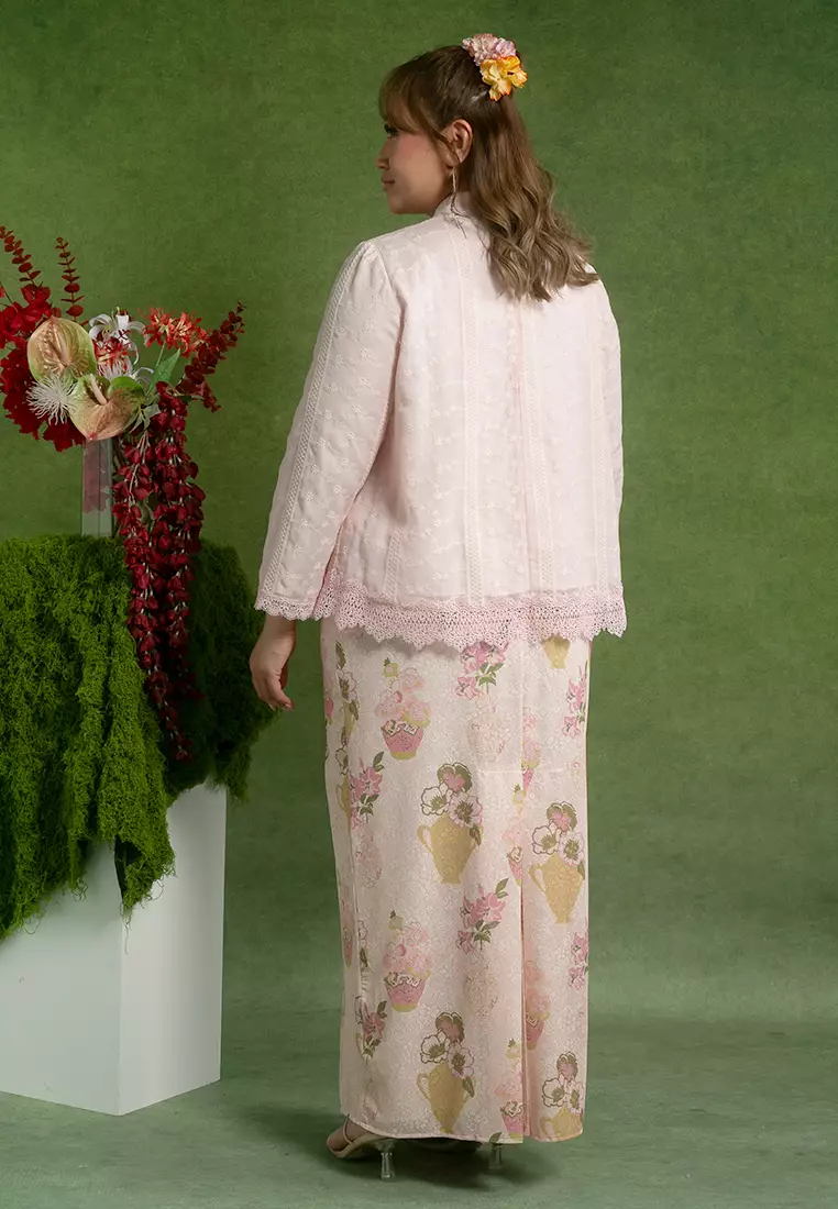 Blossom Plus size Kurung Kedah Set