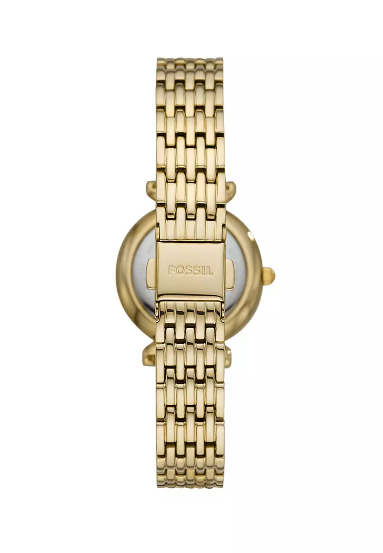 Carlie Mini Gold Stainless Steel Watch ES4735