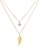 ELLI GERMANY gold Necklace Layer Wings Symbol Crystal Gold Plated 27124ACAB58DFDGS_2