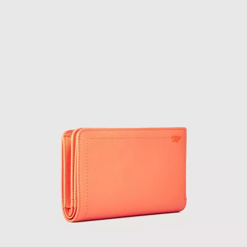 NANA 2 FOLD 3/4 WALLET WITH EXTERNAL COIN COMPARTMENT