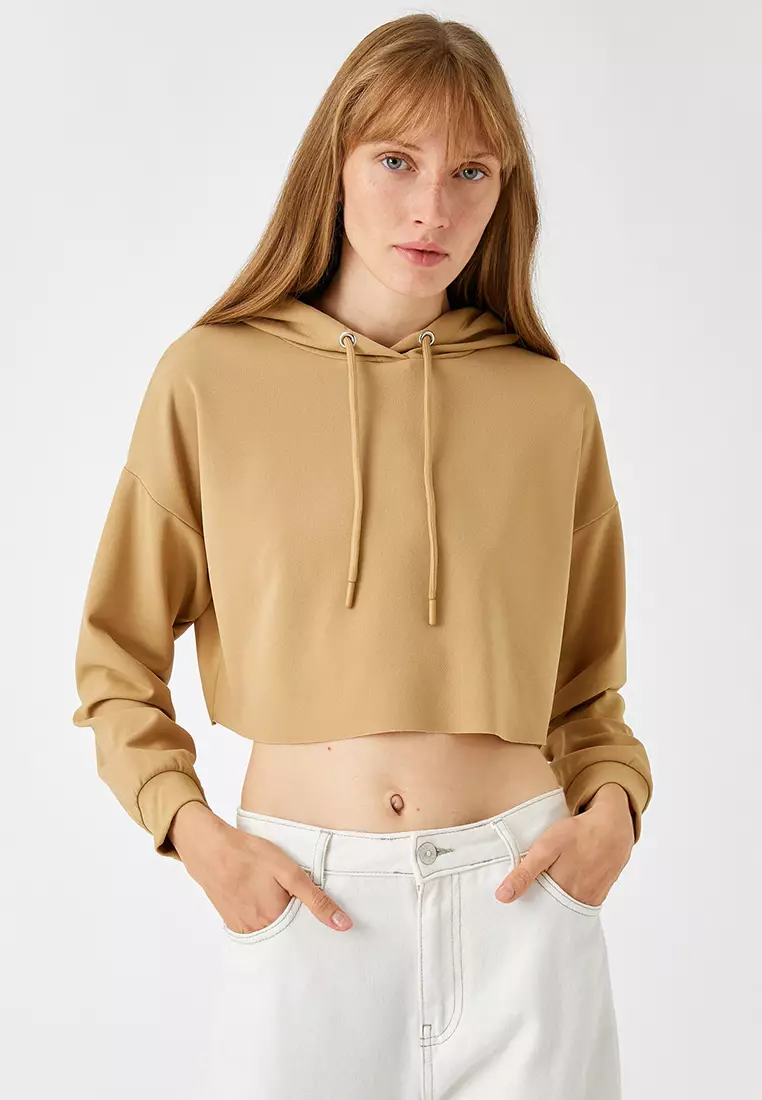 Tna crop hoodie online