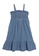 GAP blue Smocked Plain Dress B4435KAABC81B4GS_1