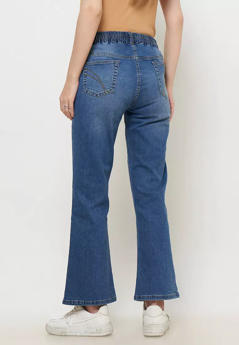 Medium Ripped Cropped Jeans 3304 (G.3304)