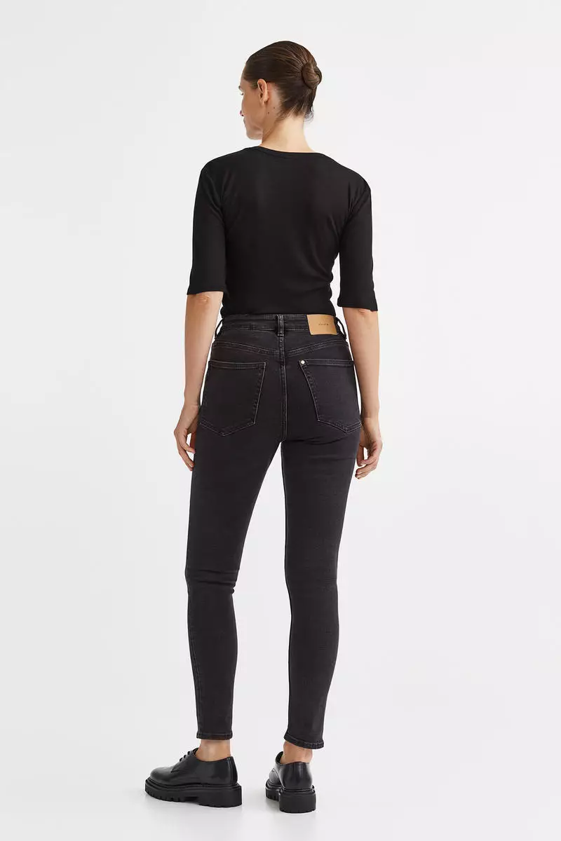 Buy H&M Vintage Skinny High Jeans Online | ZALORA Malaysia