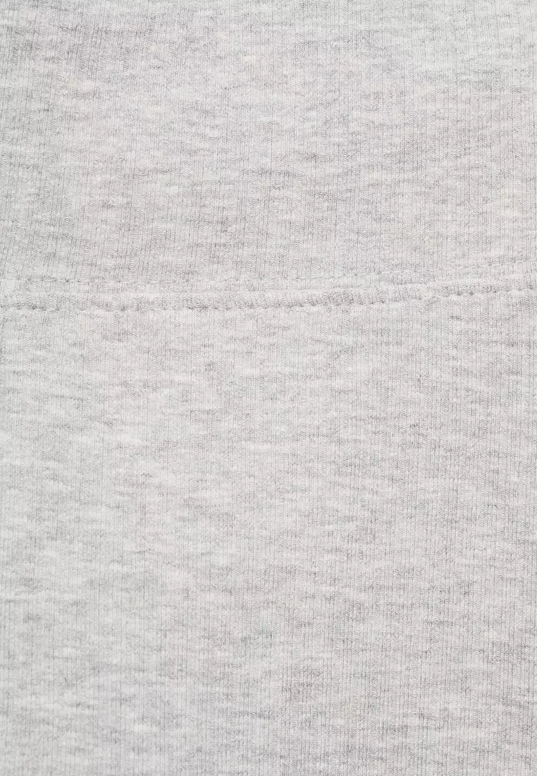 Cotton Ribbed Leggings