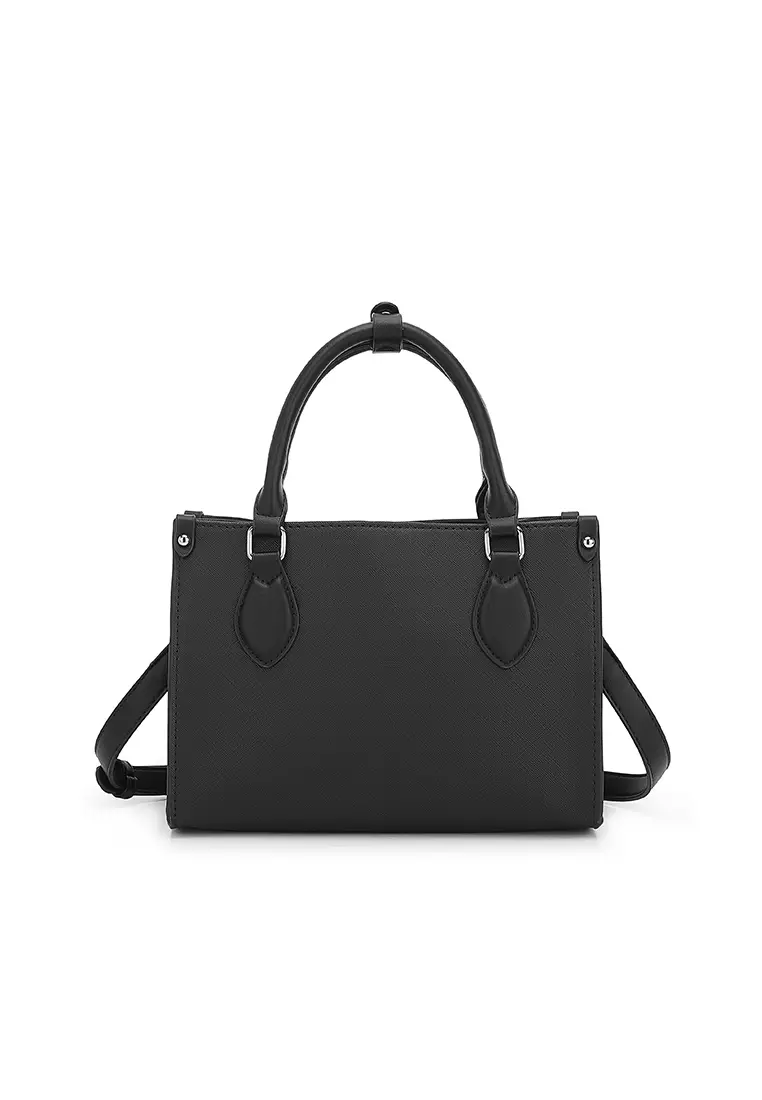 Women's Top Handle Bag / Sling Bag / Crossbody Bag (Tas Selempang / Tas Tangan) - Hitam